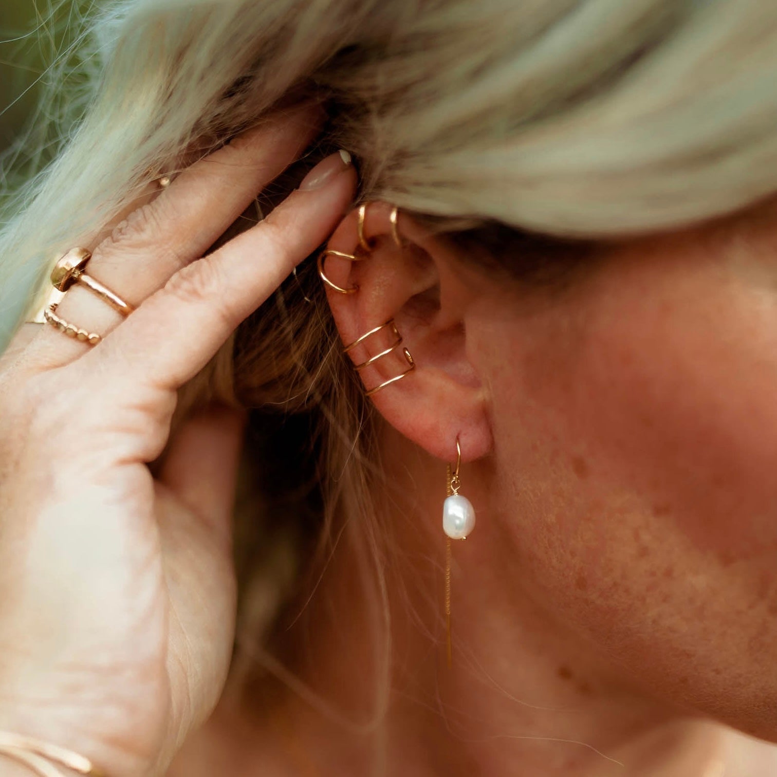 Double Bar Ear Cuff