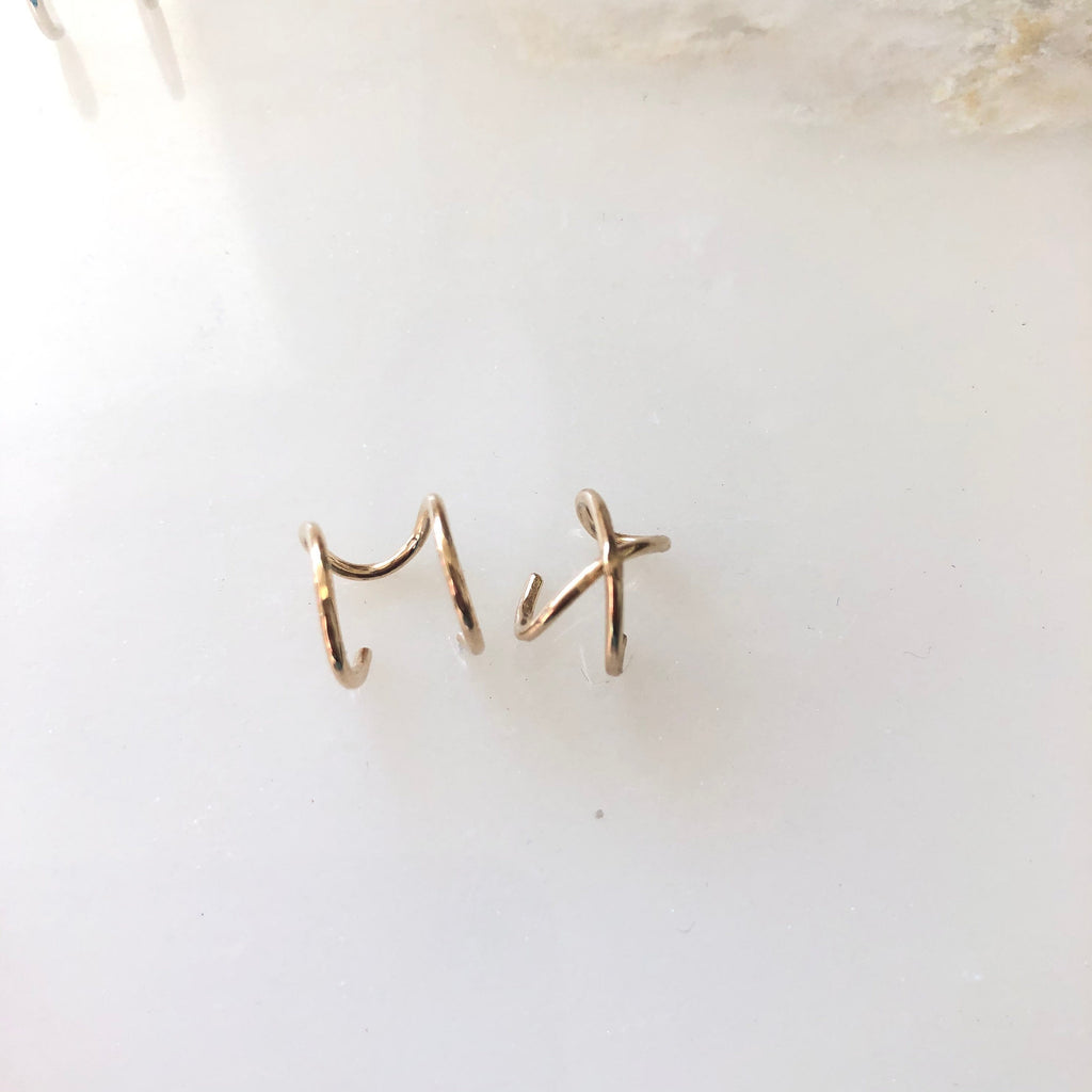 Double Bar Ear Cuff